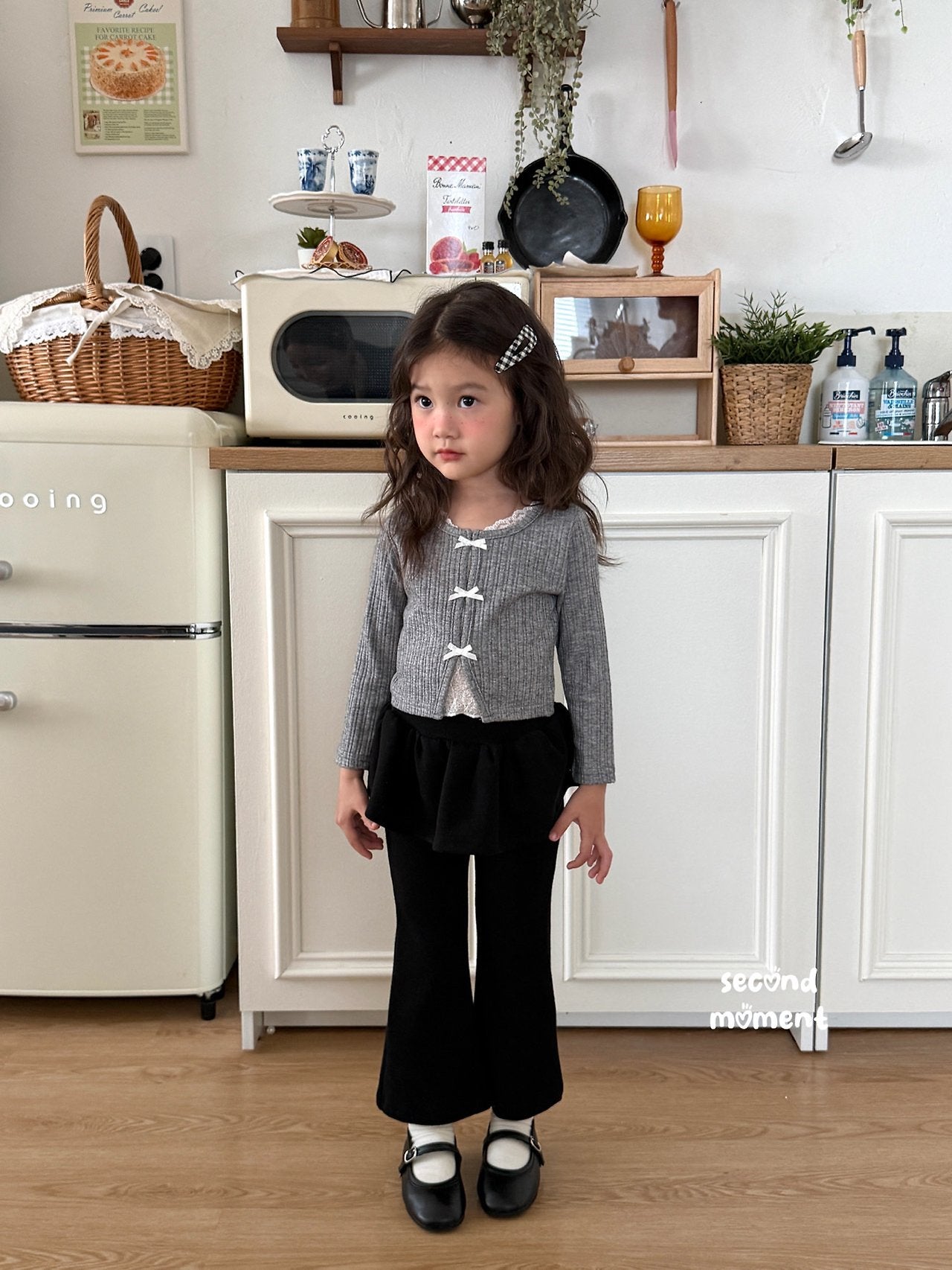 ［second moment］To lace ribbon cardigan