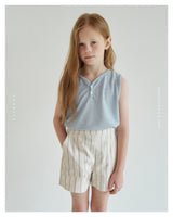［ROSETTE］Mare button sleeveless tops