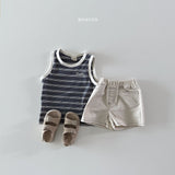 ［Bonito］Double stripe sleeveless