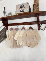 ［marron］Cherry shasha dress