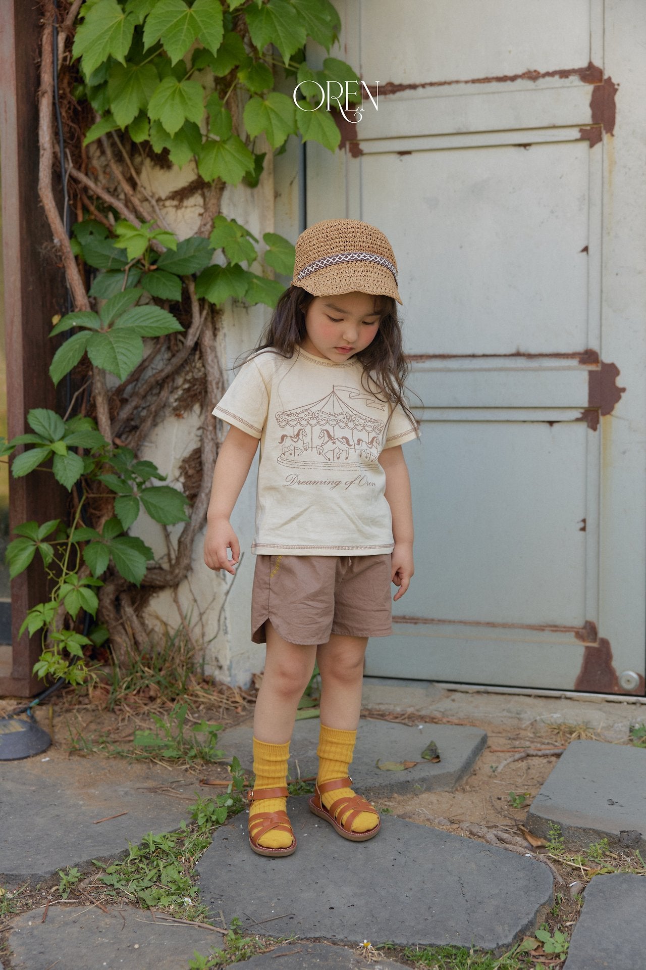 ［OREN］Merry go round tee