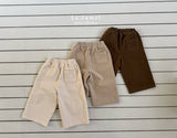 ［La.camel］Obe corduroy span pants