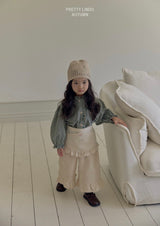 ［LINDO］Tuch frill pants