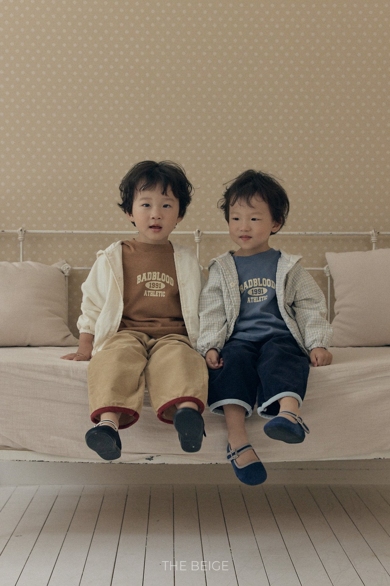 ［The beige］Corduroy Binding Pants