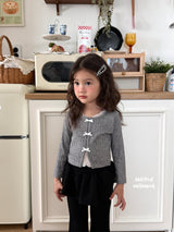 ［second moment］To lace ribbon cardigan