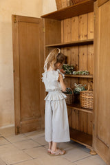 ［perrobebe］Mila frill Setup (gray)