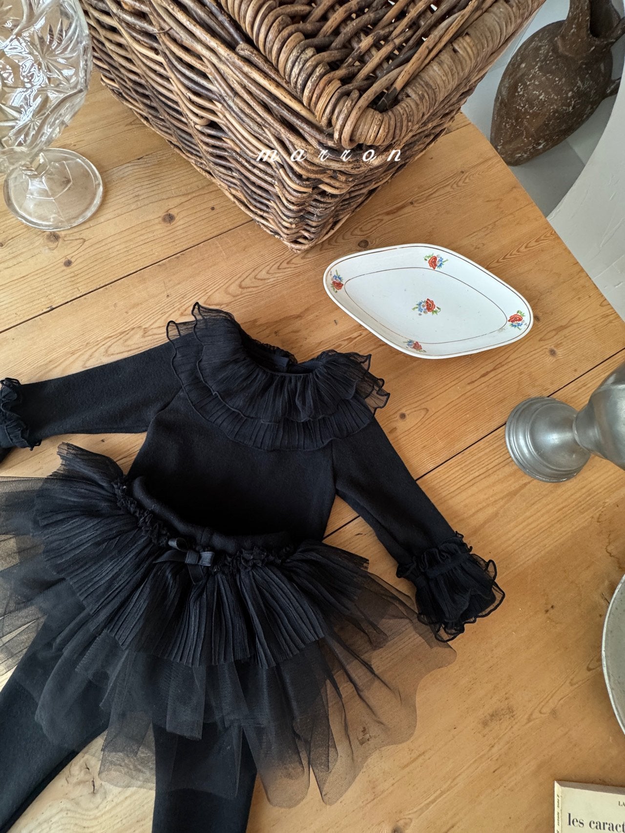 ［marron］Stella lace tops