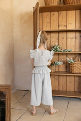 ［perrobebe］Mila frill Setup (gray)