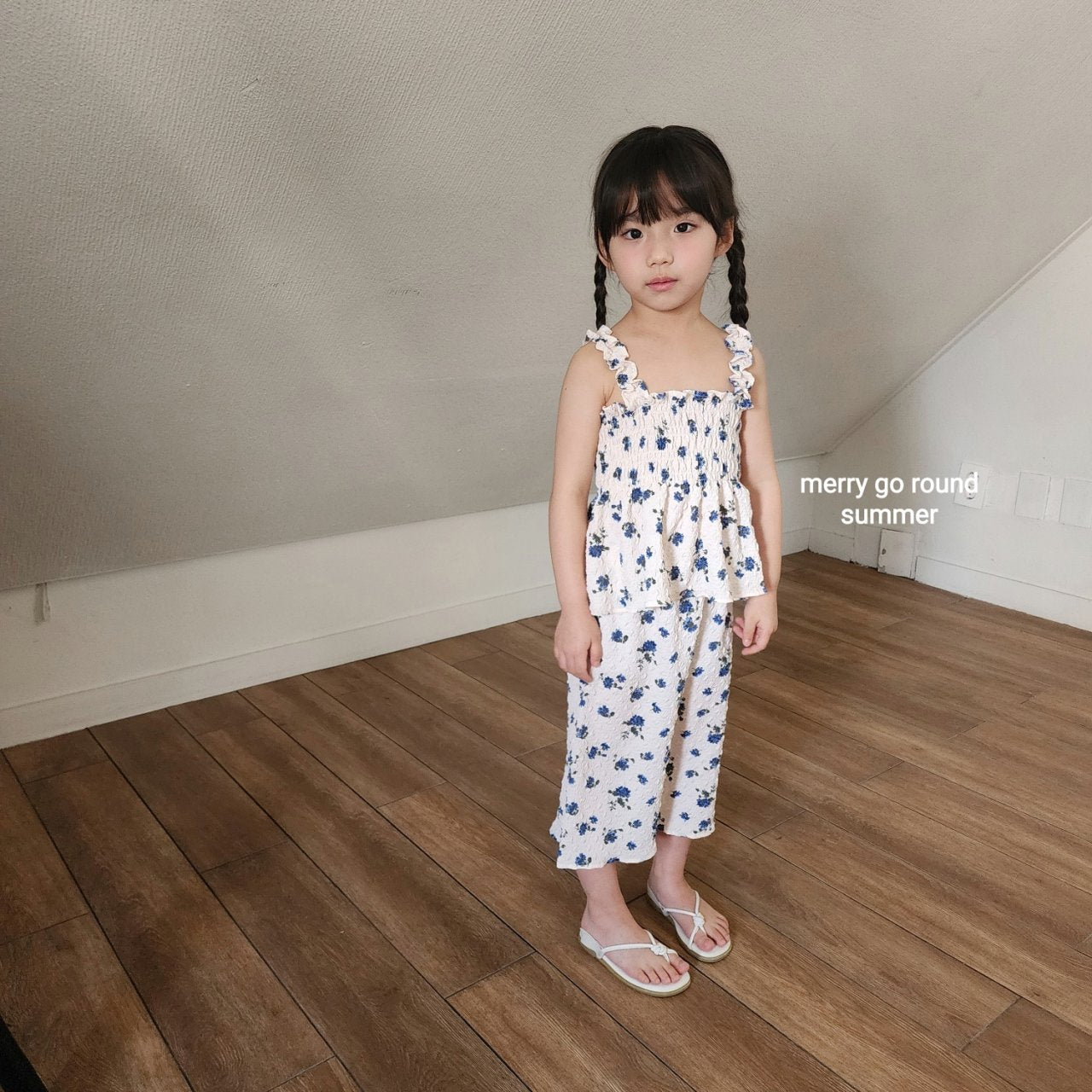 ［merry go round］Smock set
