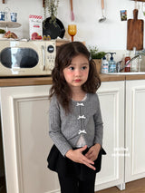 ［second moment］To lace ribbon cardigan
