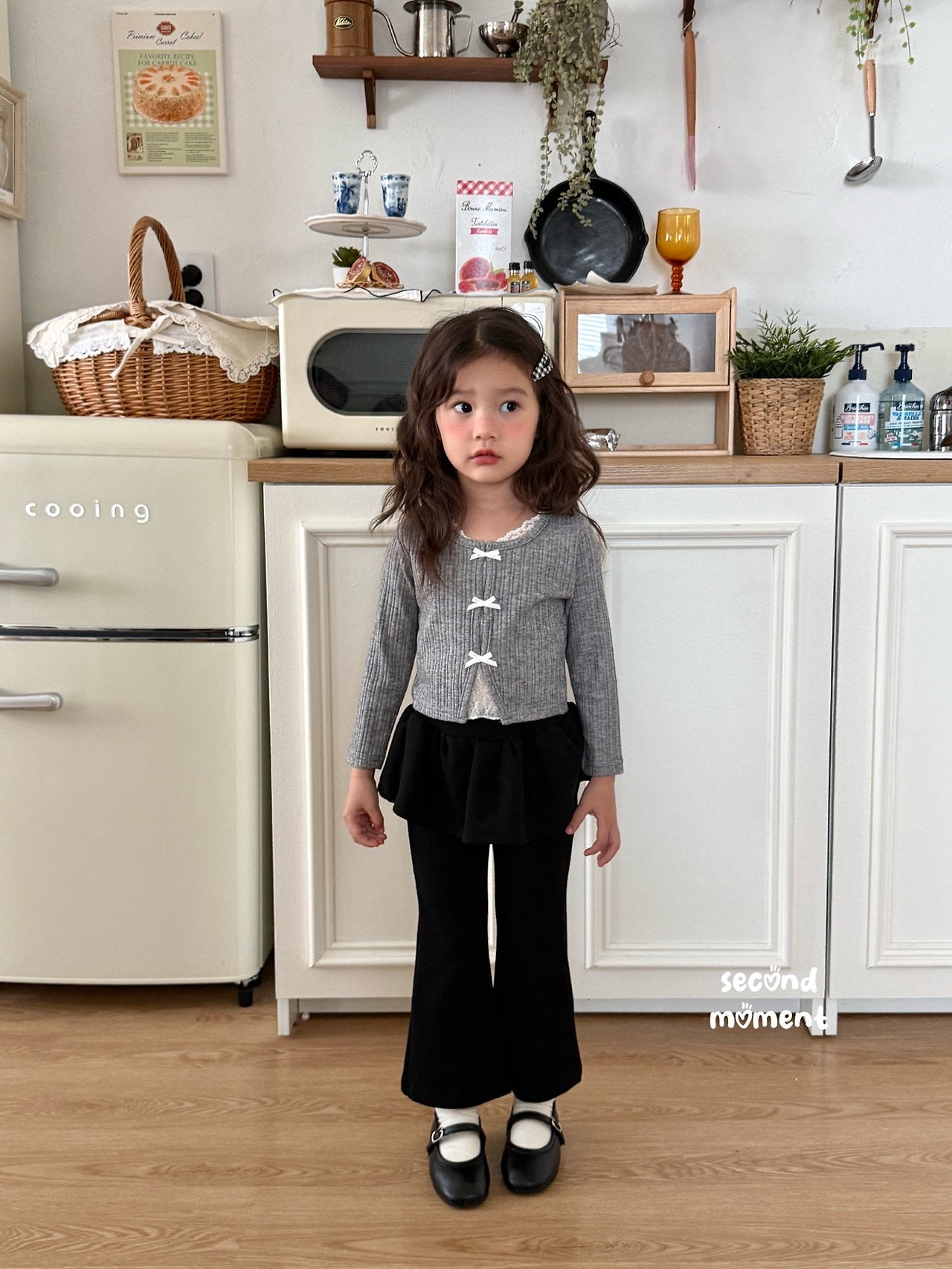 ［second moment］To lace ribbon cardigan