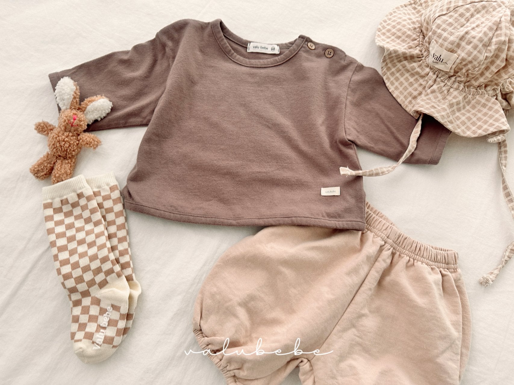 ［valubebe］Patch banding pants (baby & kids)