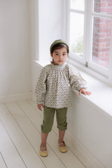 ［azalea］Velvet capri pants (kids)