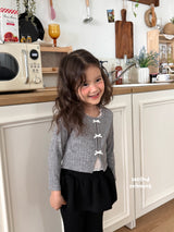 ［second moment］To lace ribbon cardigan