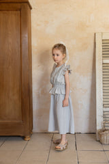 ［perrobebe］Mila frill Setup (gray)