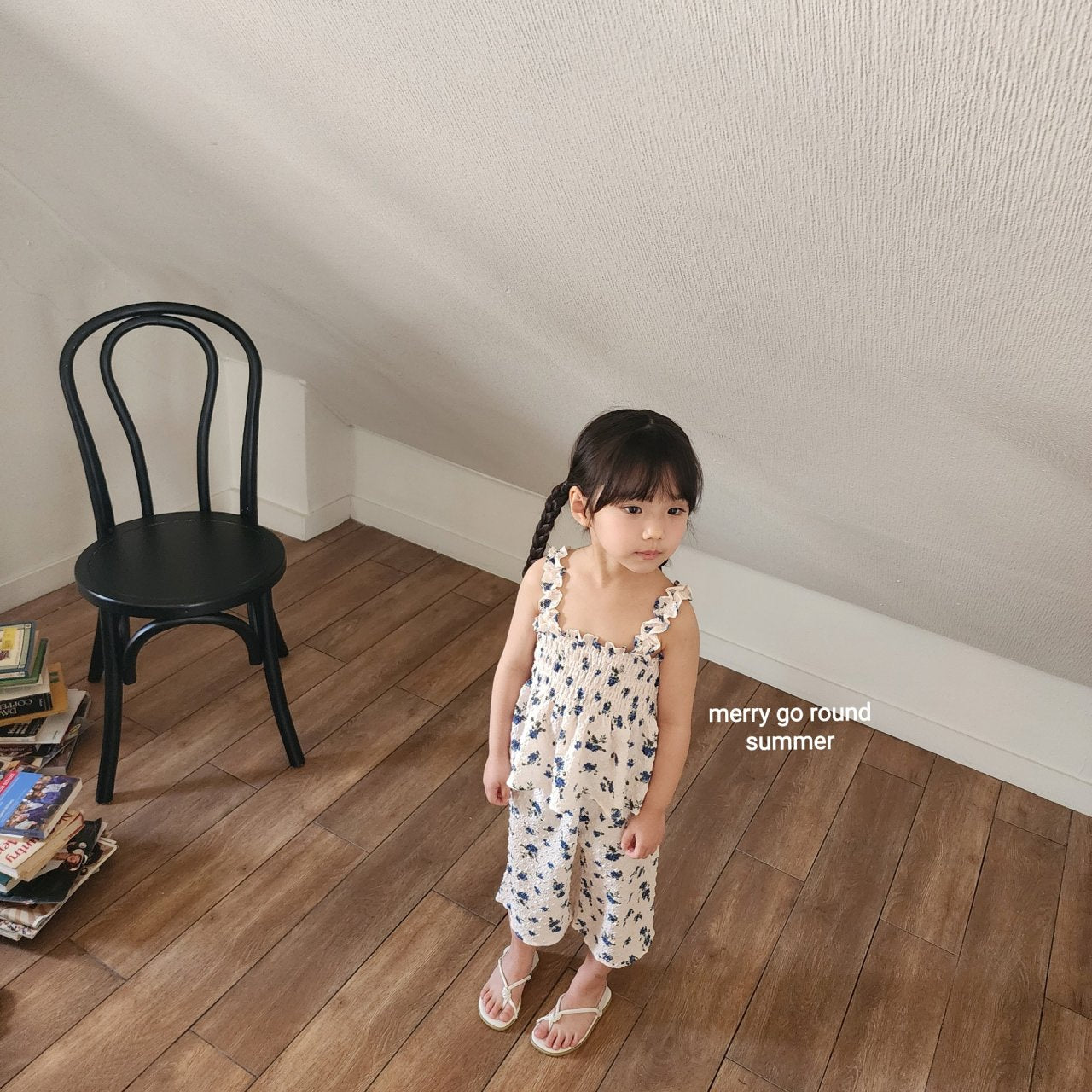 ［merry go round］Smock set