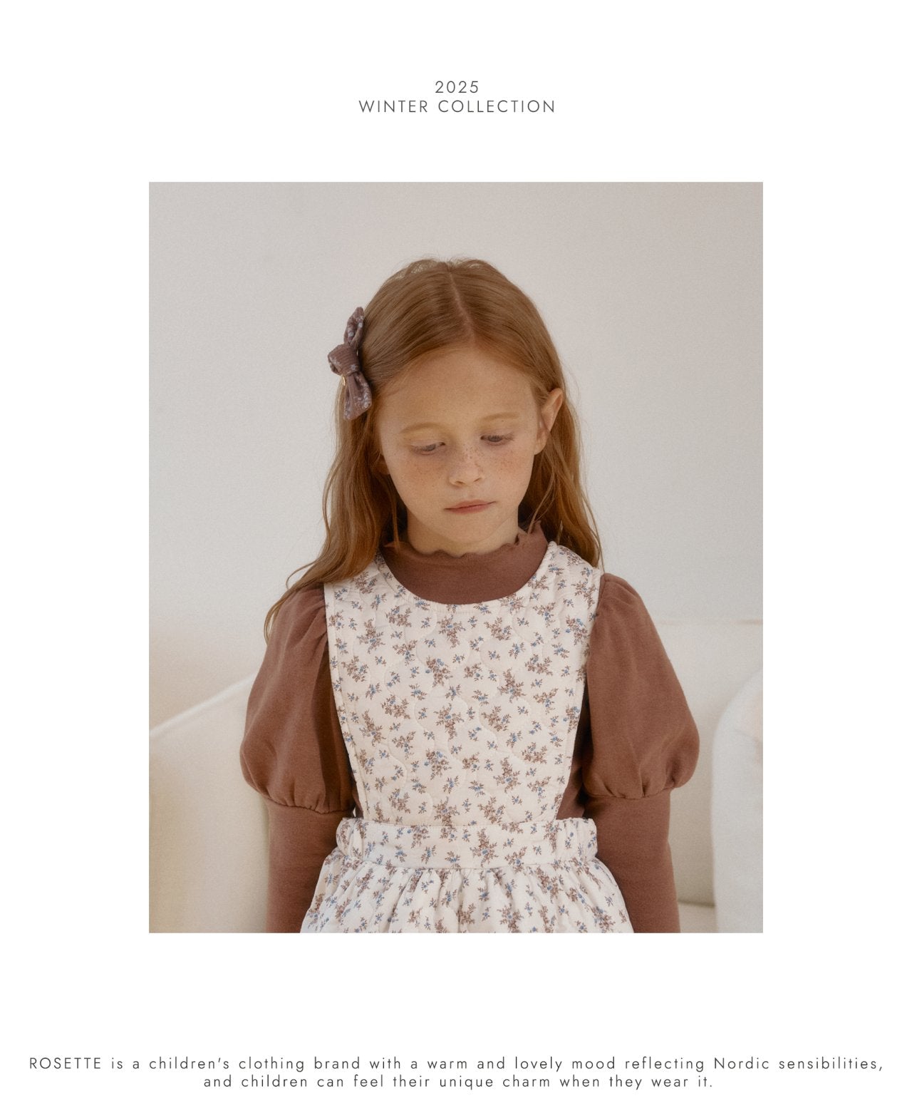 ［ROSETTE］Blanc puff tops