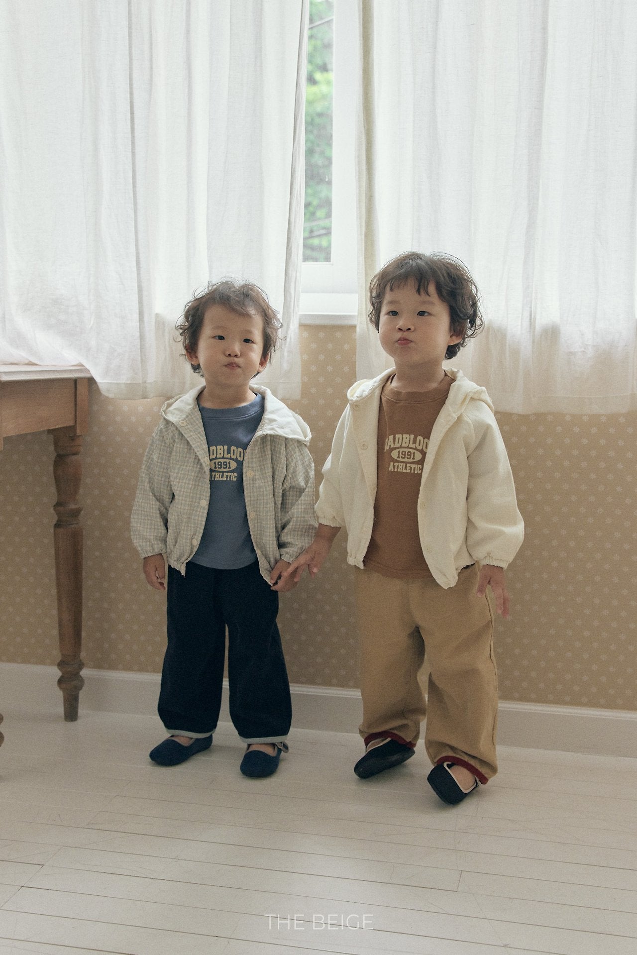 ［The beige］Corduroy Binding Pants