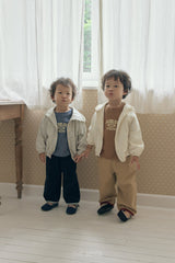 ［The beige］Corduroy Binding Pants