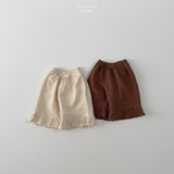 ［LINDO］Tuch frill pants