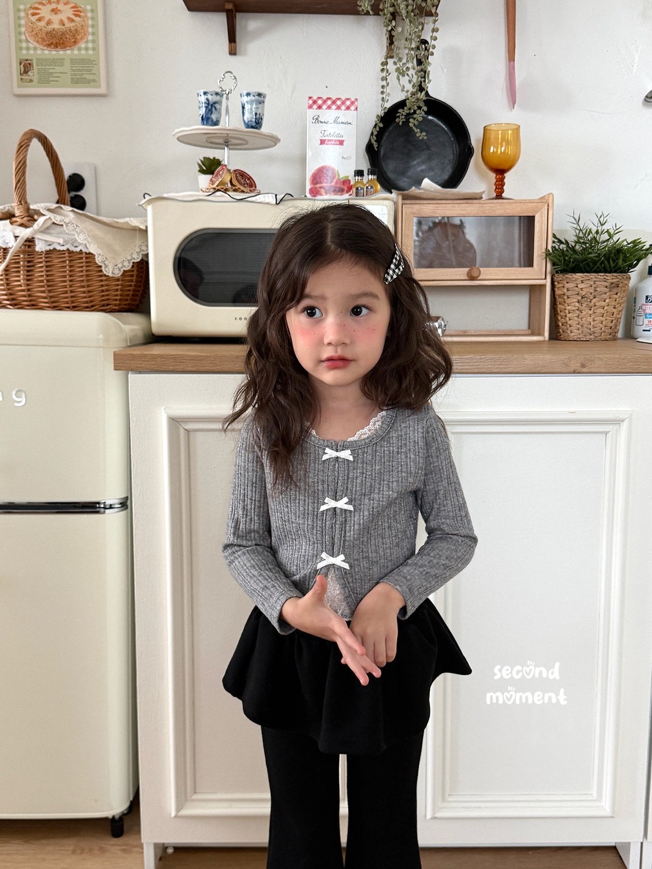 ［second moment］To lace ribbon cardigan