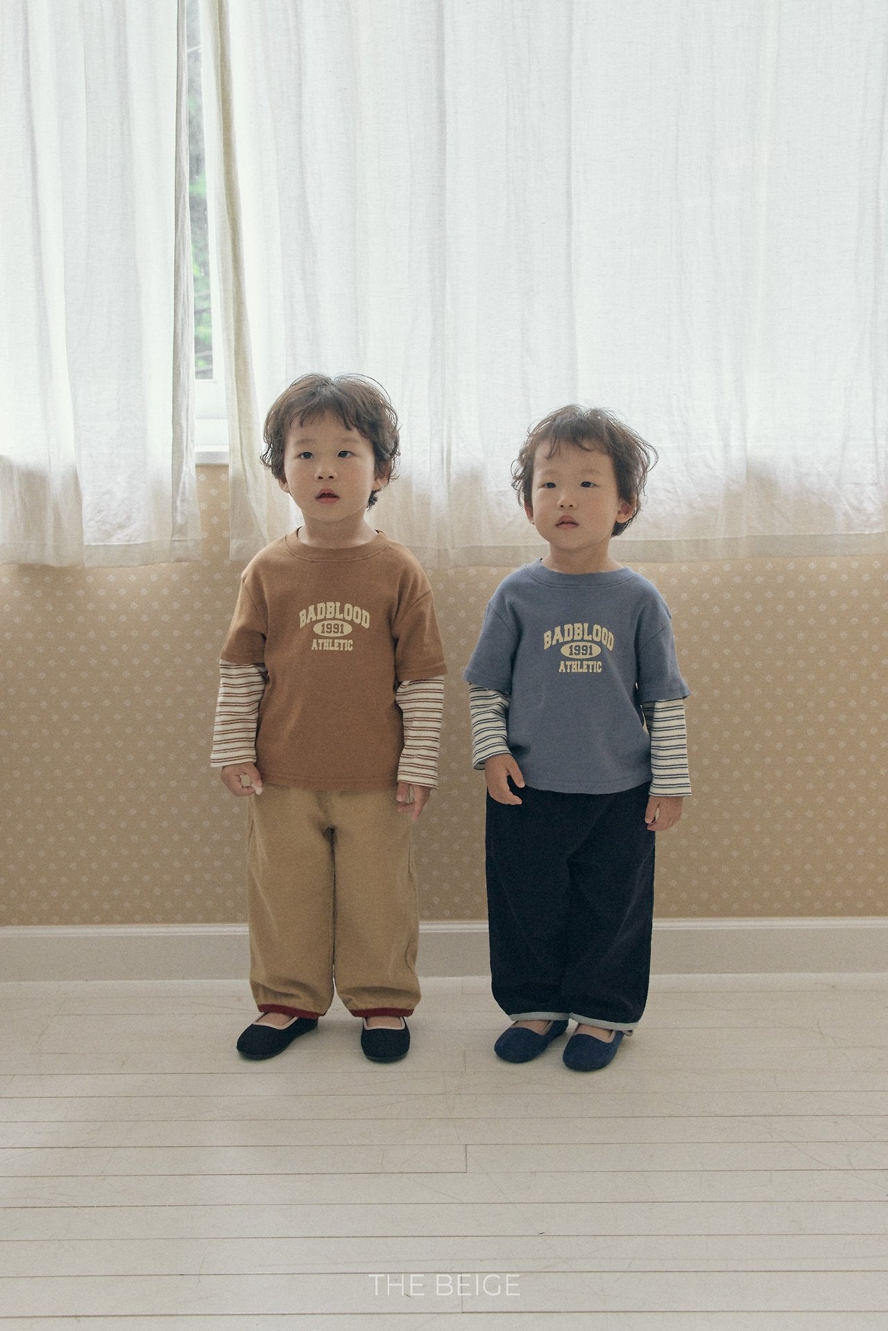 ［The beige］Corduroy Binding Pants