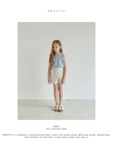 ［ROSETTE］Mare button sleeveless tops