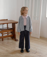 ［ROSETTE］Cloud knit cardigan