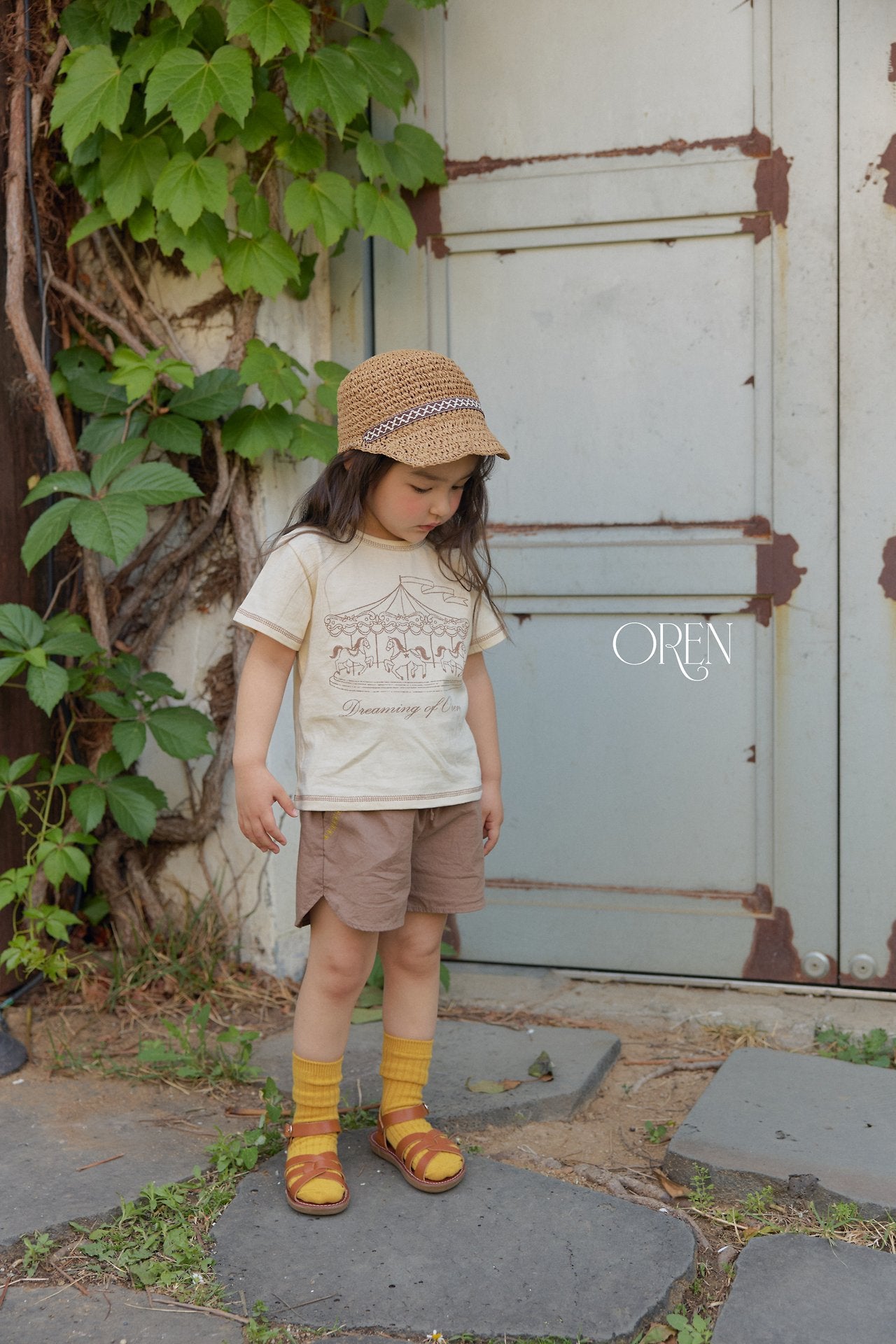［OREN］Merry go round tee