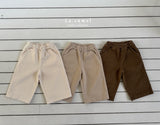 ［La.camel］Obe corduroy span pants