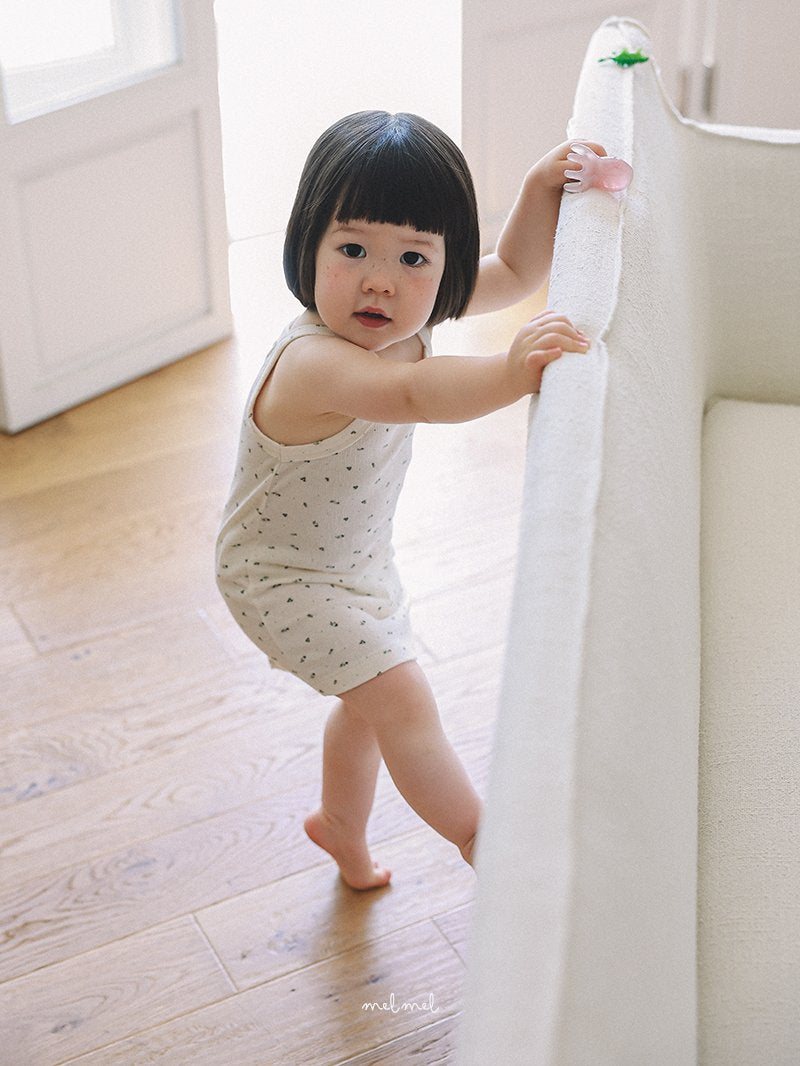 ［melmel］Mini flower one-piece