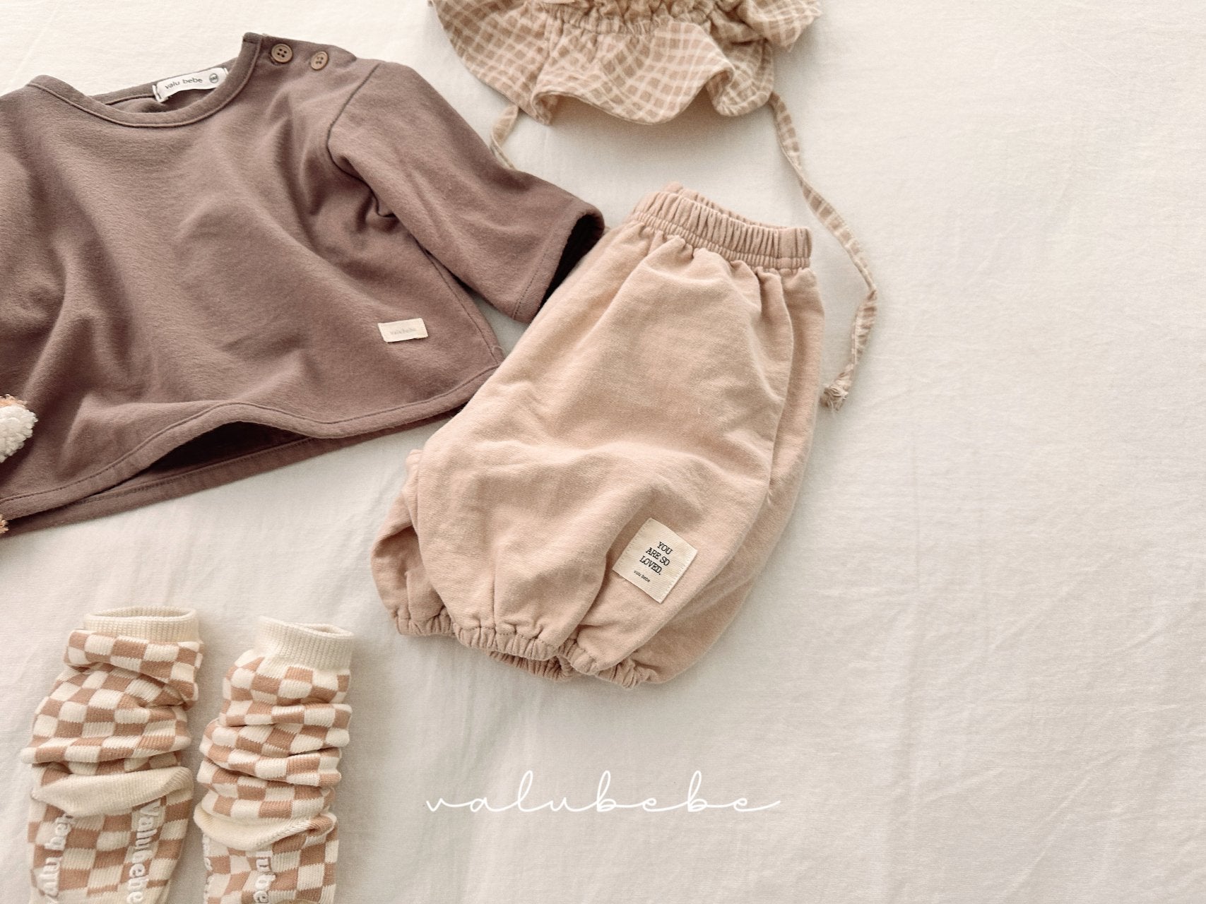 ［valubebe］Patch banding pants (baby & kids)
