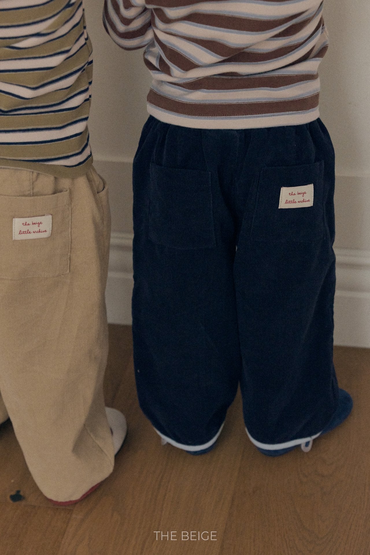 ［The beige］Corduroy Binding Pants
