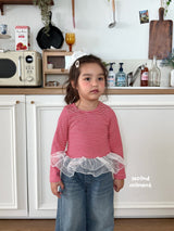 ［second moment］Juju stripe shasha tops