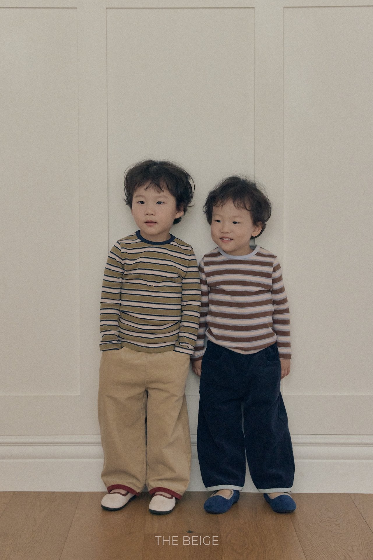 ［The beige］Corduroy Binding Pants