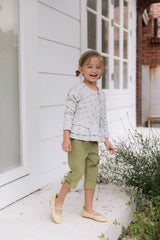［azalea］Velvet capri pants (kids)
