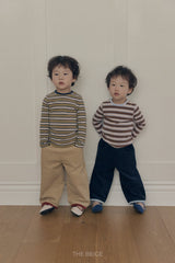 ［The beige］Corduroy Binding Pants