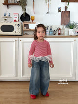 ［second moment］Muse denim pants