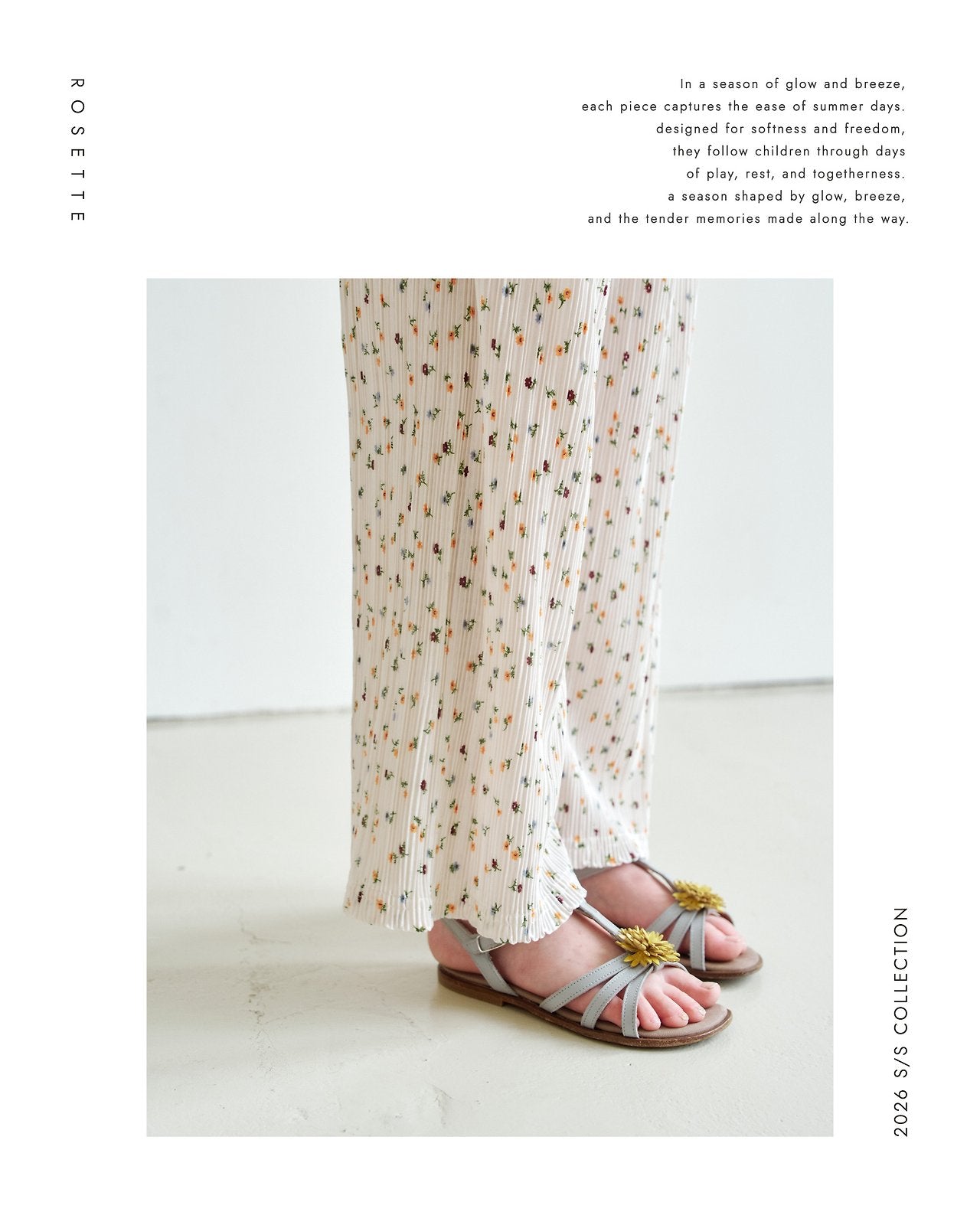 ［ROSETTE］Tei relax pants