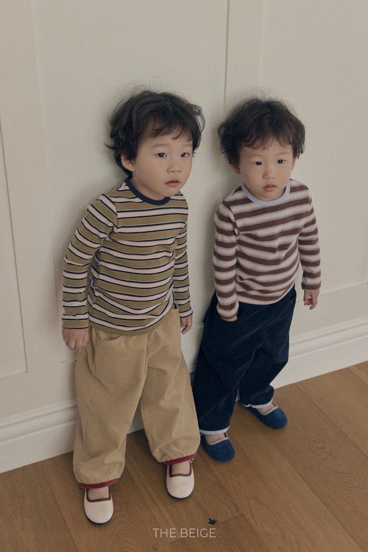 ［The beige］Corduroy Binding Pants