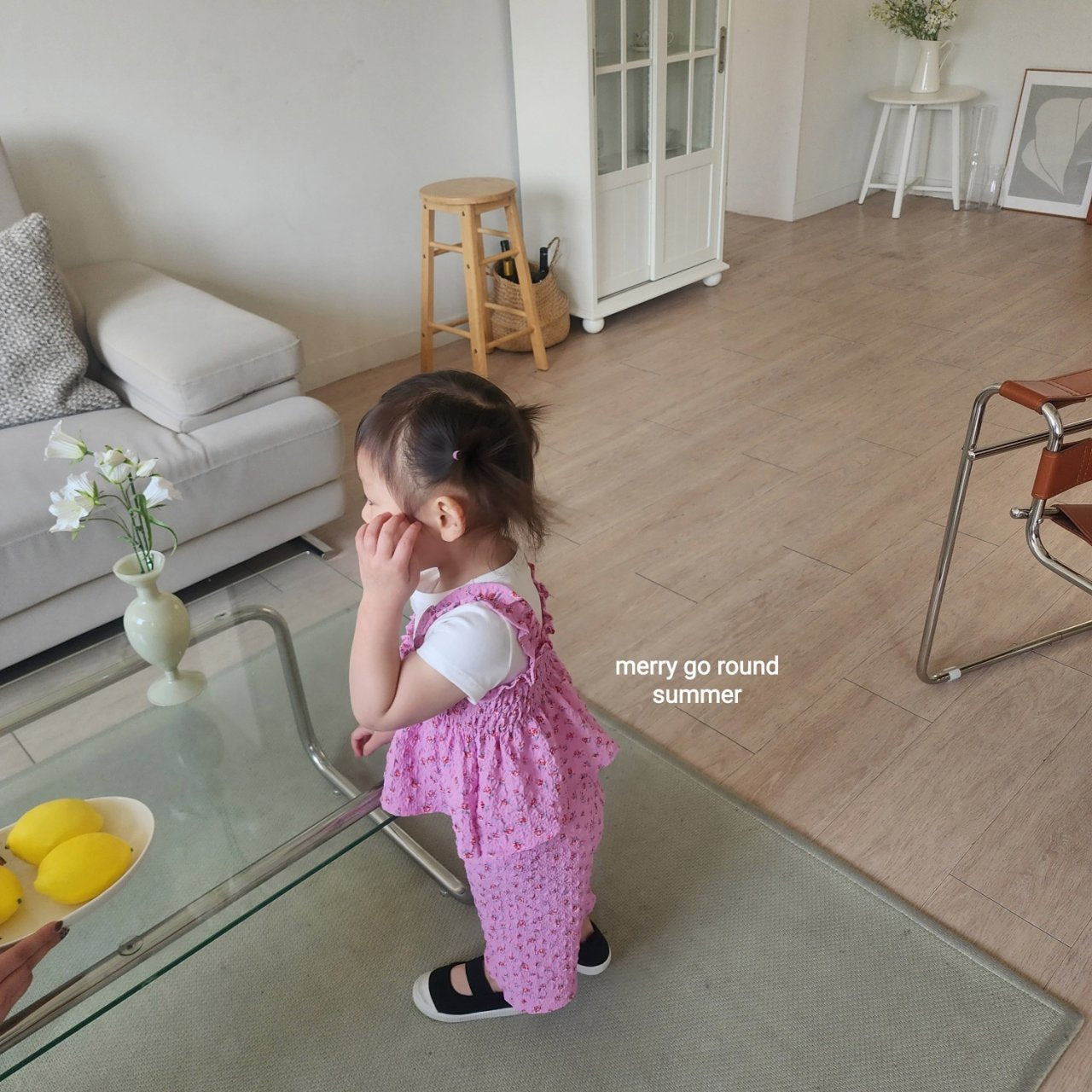 ［merry go round］Smock set