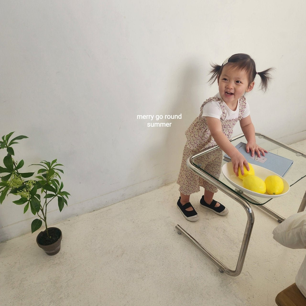 ［merry go round］Smock set