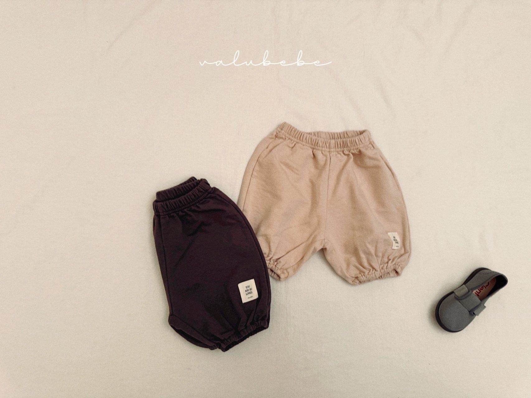 ［valubebe］Patch banding pants (baby & kids)
