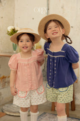 ［OREN］Eloise linen blouse