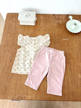［ohho］Color capri pants
