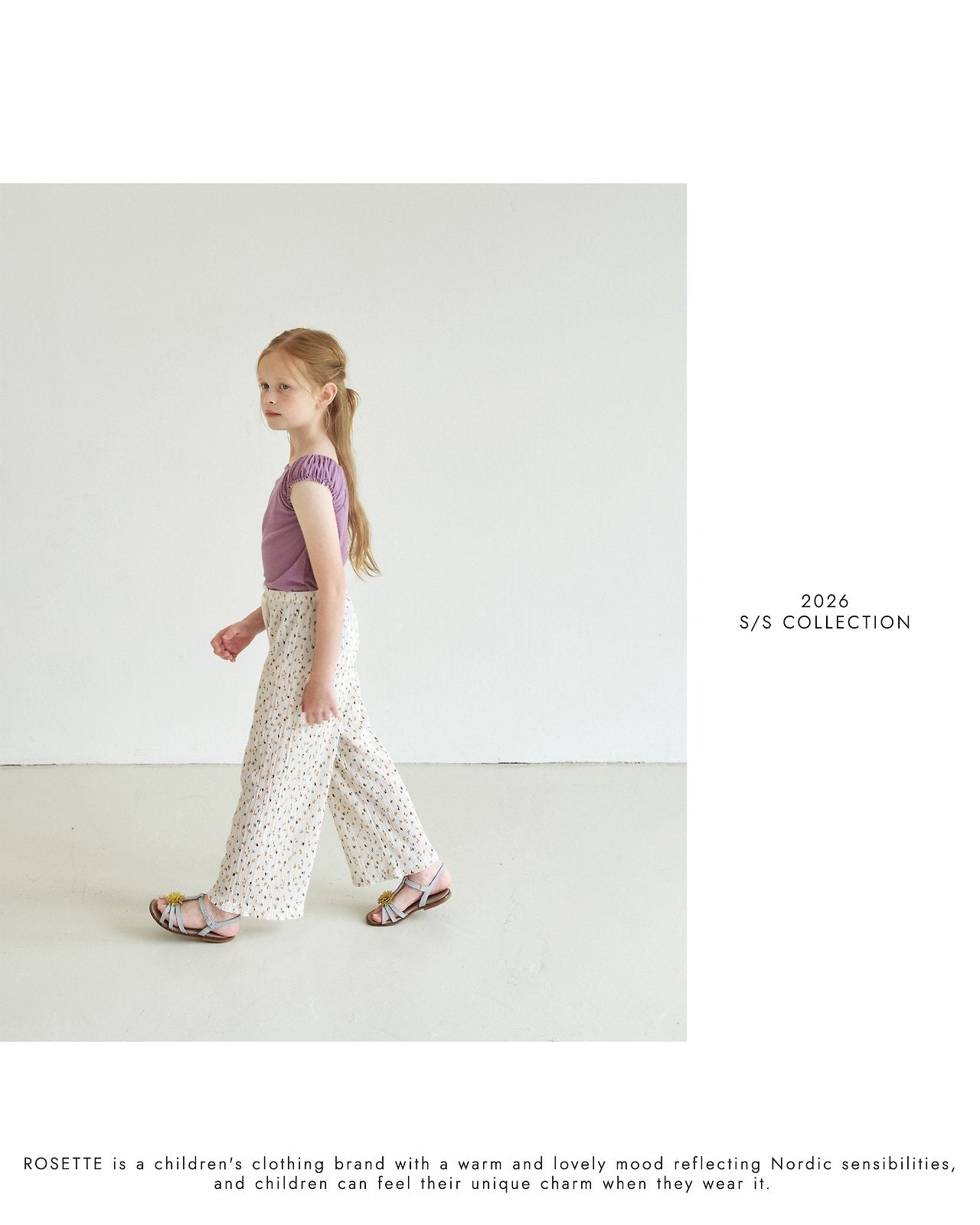 ［ROSETTE］Tei relax pants