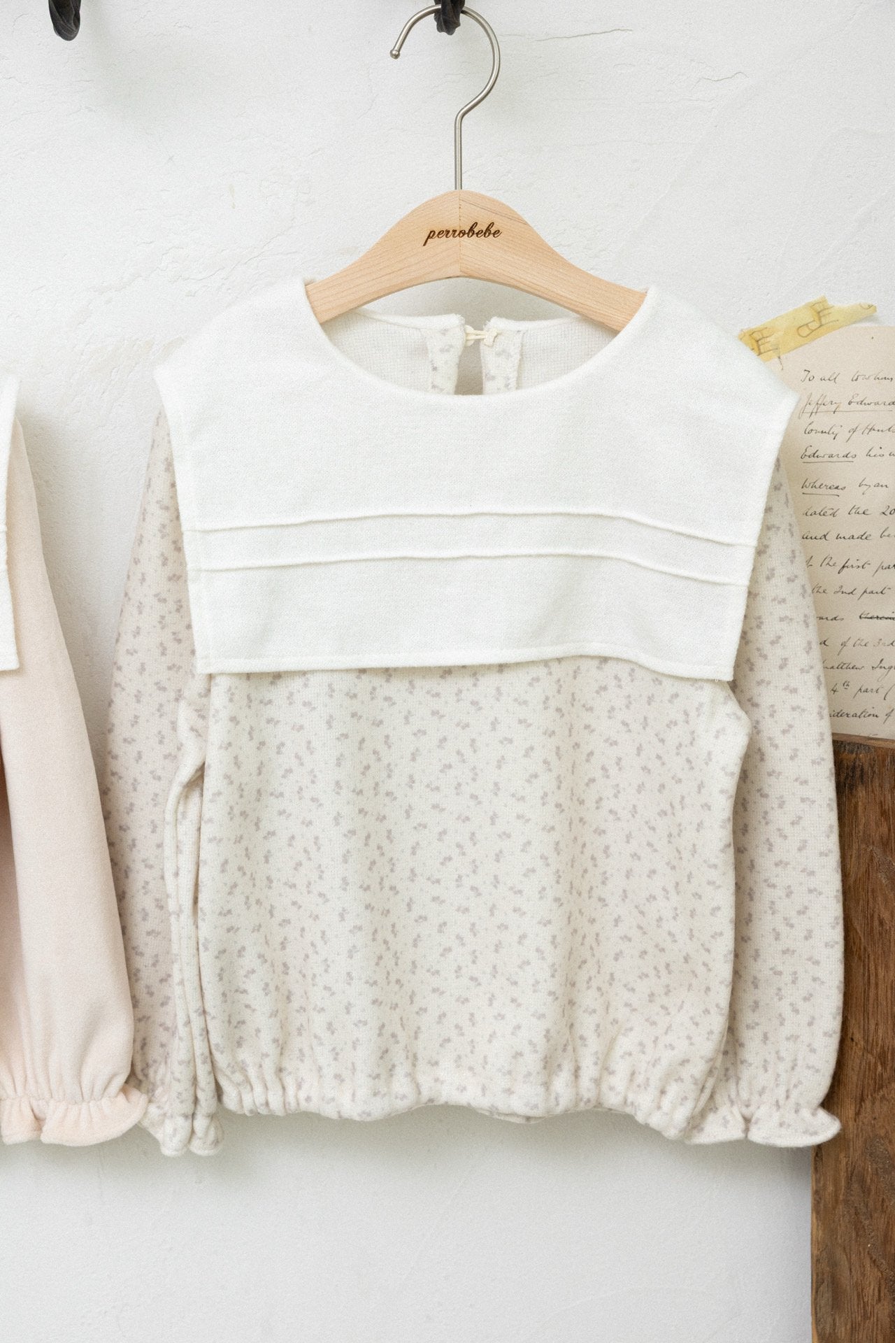 ［perrobebe］Gabby collar tops