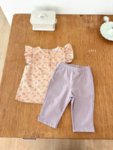 ［ohho］Color capri pants