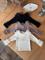 ［marron］Stella lace tops
