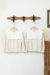 ［perrobebe］Gabby collar tops